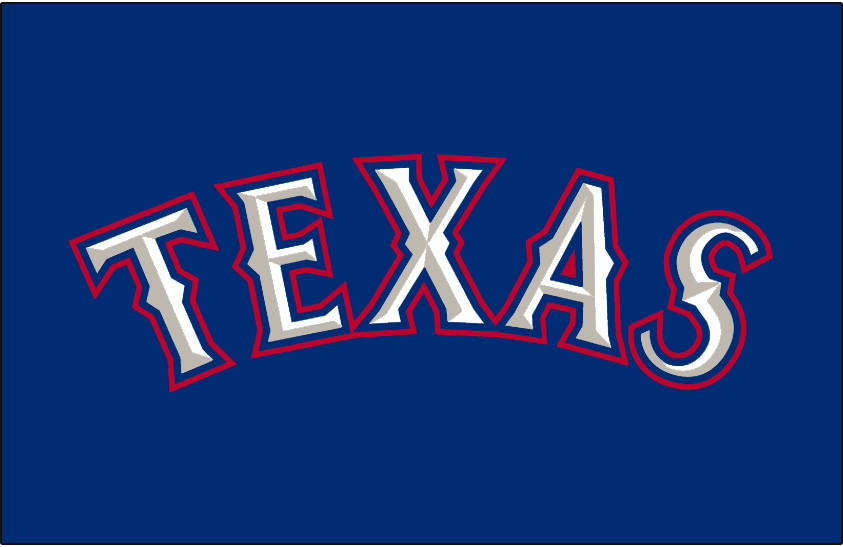 Texas Rangers 2000-2013 Jersey Logo DIY iron on transfer (heat transfer)